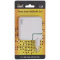 MeanIT - POWER BANK 4000mAh, 3IN1