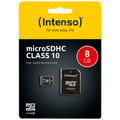 (Intenso) - SDHCmicro+ad-8GB/Class10