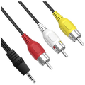 Amiko - Jack 3.5 mm - AV cable (RCA)
